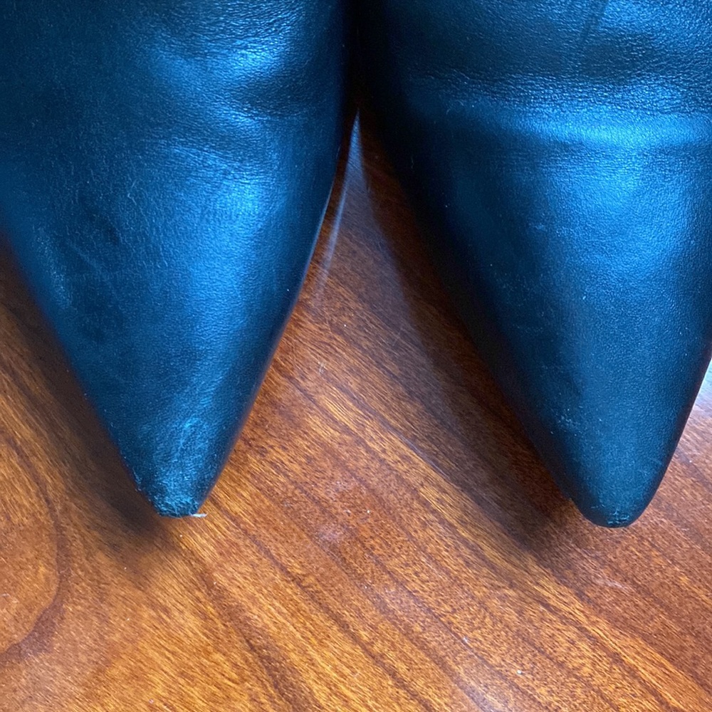 SALE🎈Leather Chucky Heel Boots - Picture 10 of 14